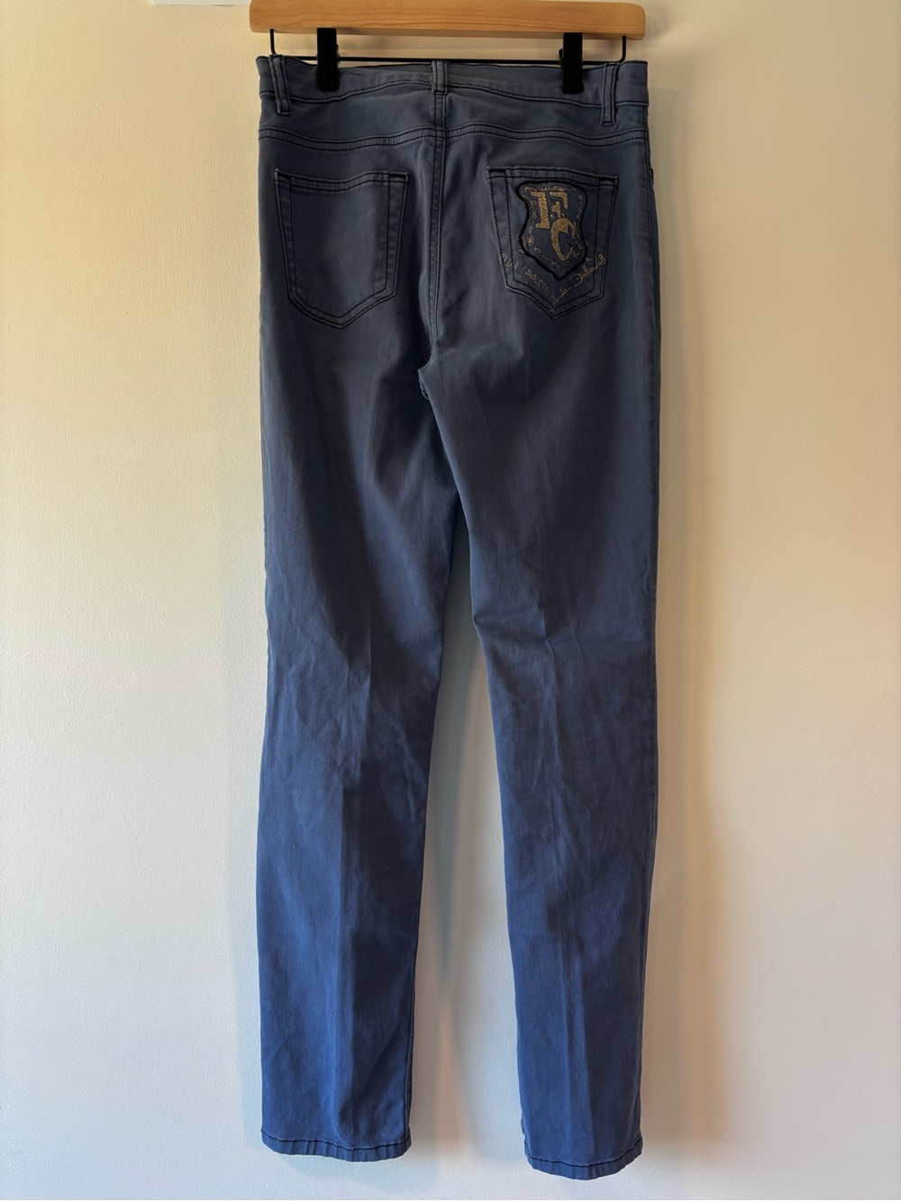 Elisa Cavaletti by Daniela Dallavalle “Sono Italiano” Blue Pants - Picture 11 of 12